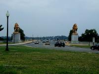 Pont sur le Potomac, limite Washington DC et Virginie